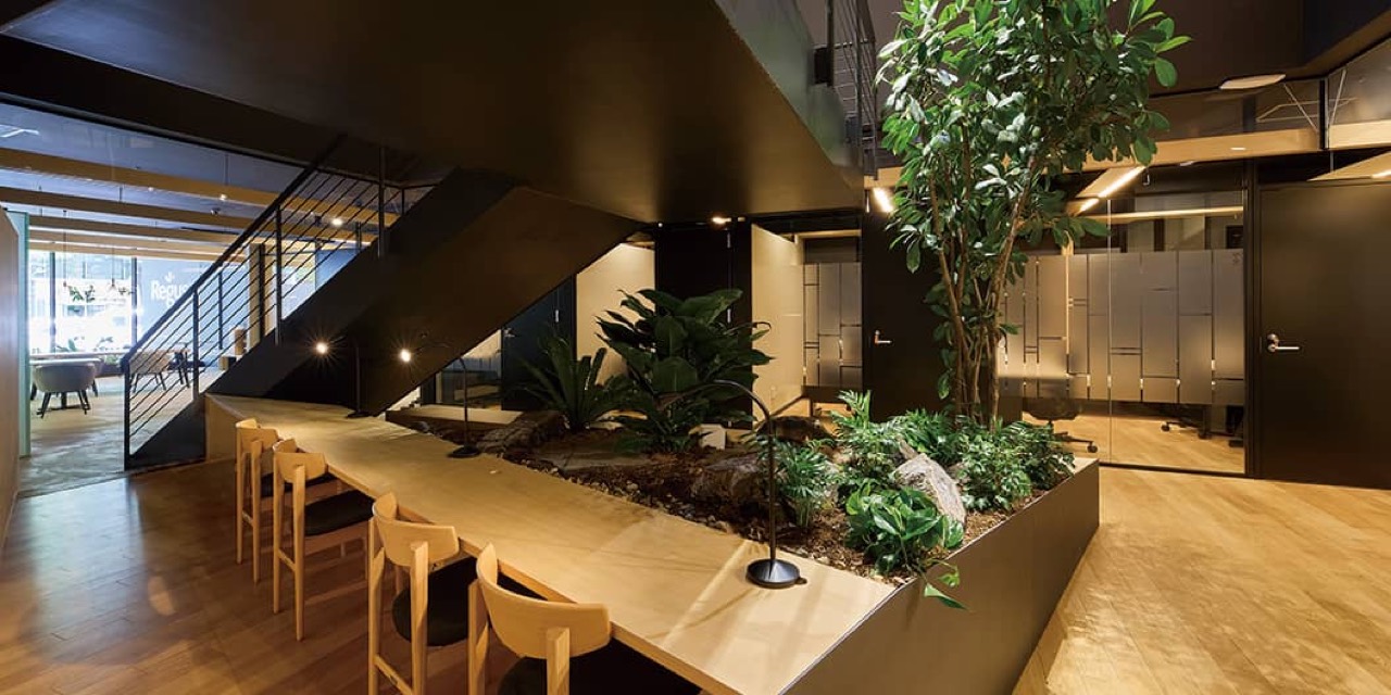 Inside the CosmoSketch Inc. office in Karasuma, Kyoto
