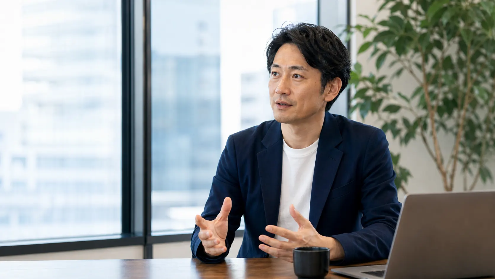 CosmoSketch代表取締役のインタビューイメージ