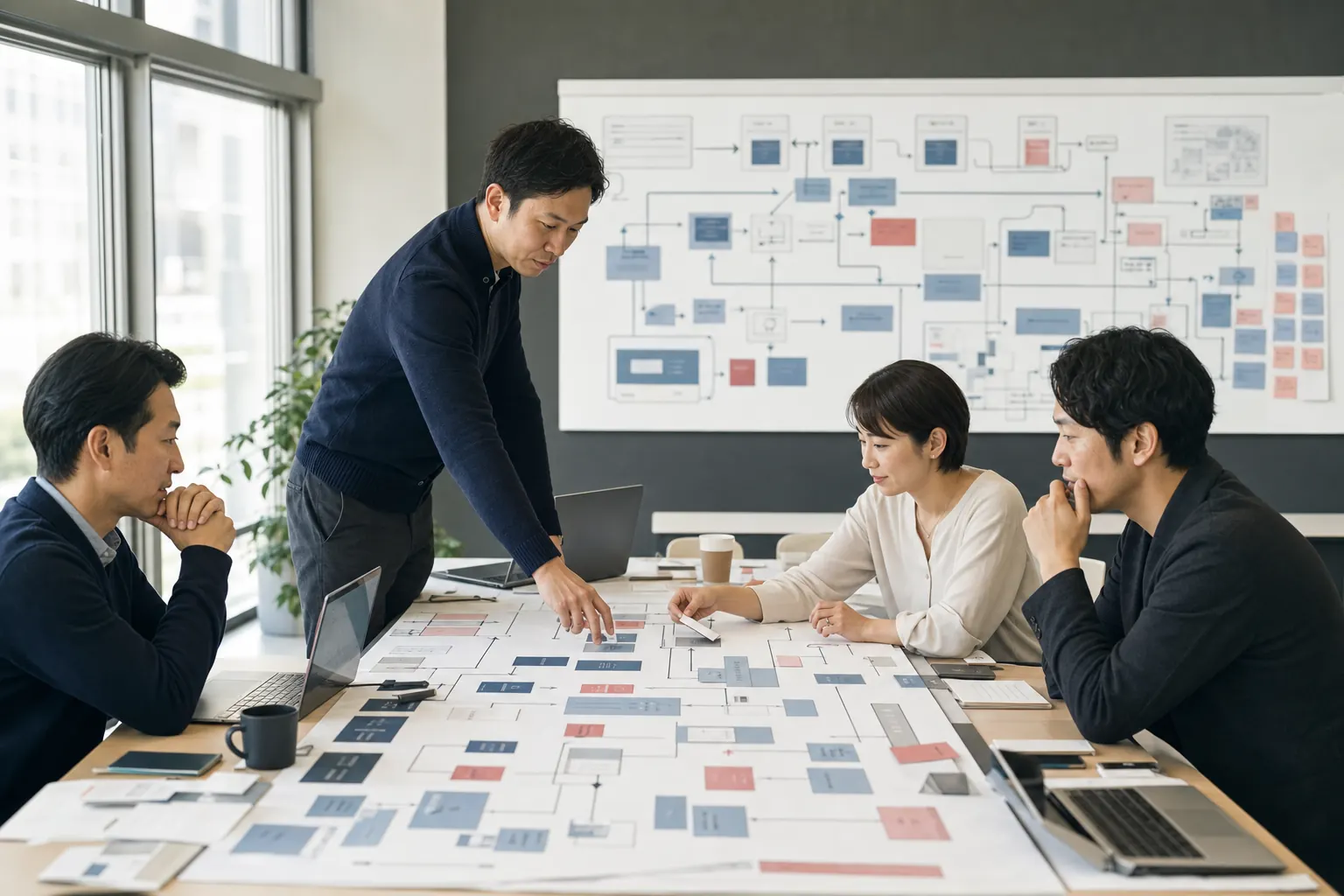 企業固有の仕事を人とAIの協働プロセスとして設計するチーム